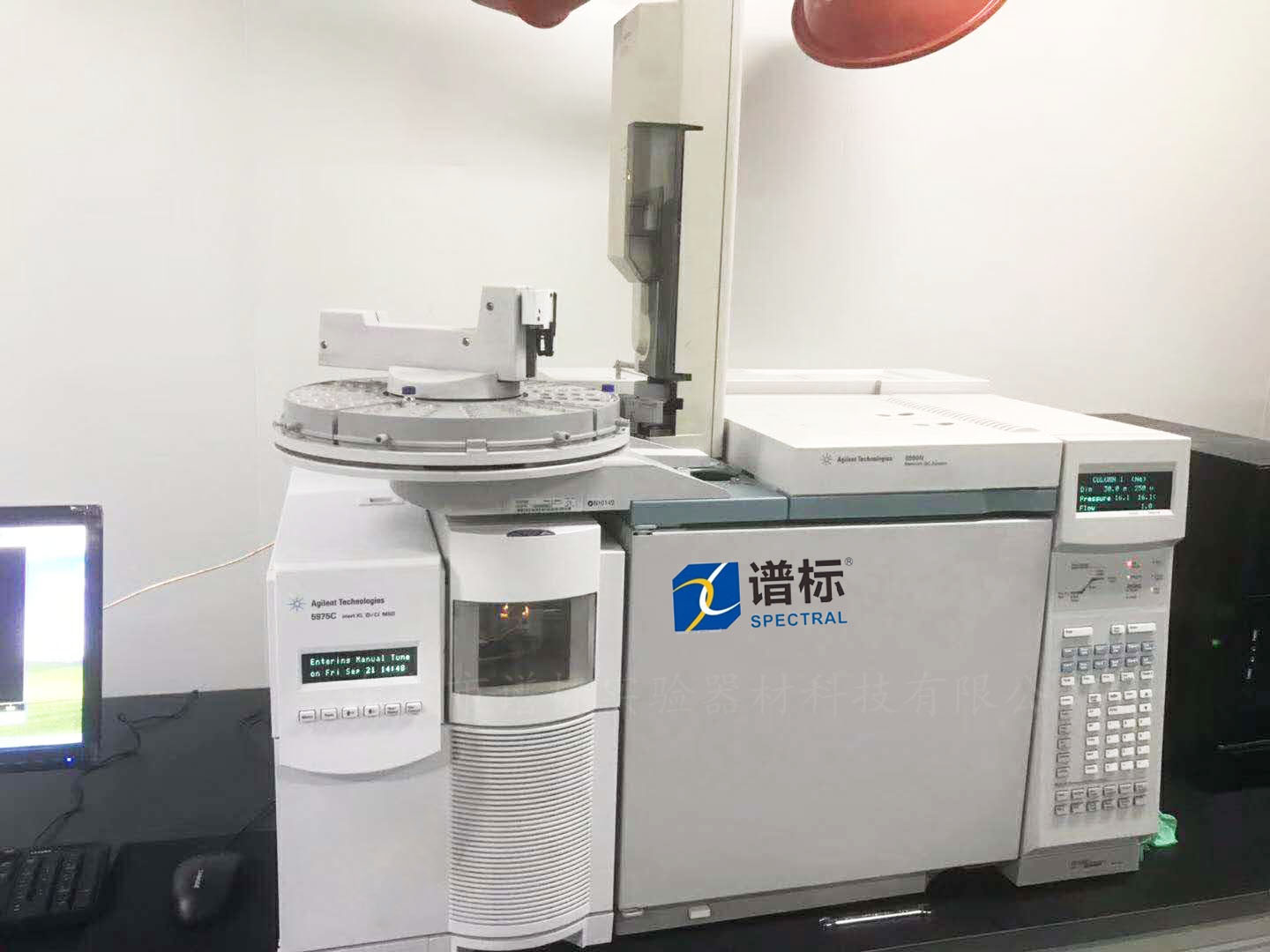 湖北某大型檢測(cè)集團(tuán)購買我司兩臺(tái)安捷倫 GCMS 6890N-5975C