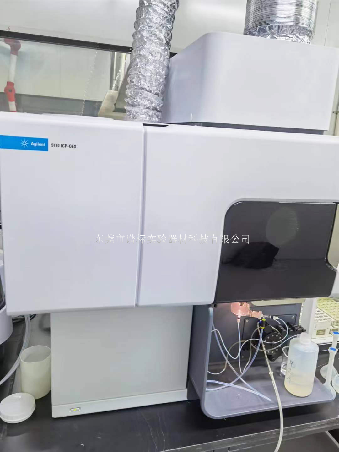 安捷倫電感耦合等離子體光譜儀ICP-OES 5110 在深圳某大型檢測(cè)公司安裝、調(diào)試